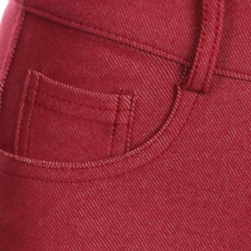 Jean Look Cotton Blend Jeggings Tights Slimming - Picture 2 of 3
